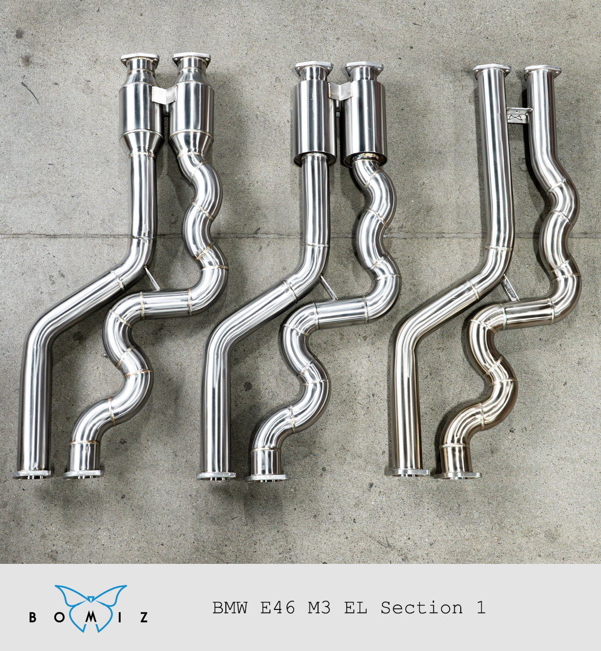 Bomiz BMW E46 M3 Equal Length Section 1 - Bomiz