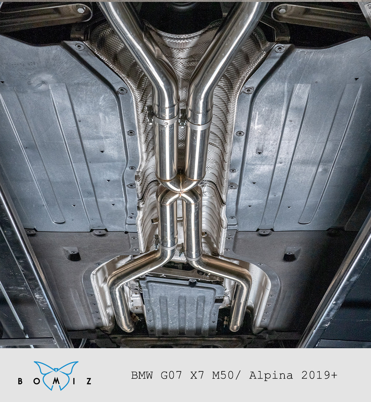Bomiz BMW G07 X7 M50i/M60i/Alpina XB7 Valved Exhaust System - Bomiz