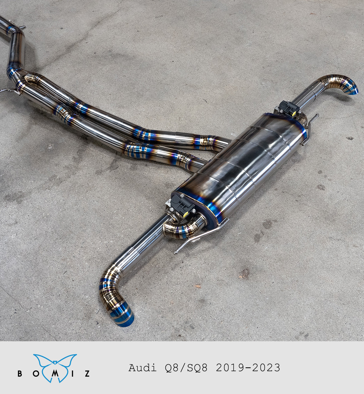 Bomiz Audi Q8/SQ8 Titanium Valved Exhaust System - Bomiz
