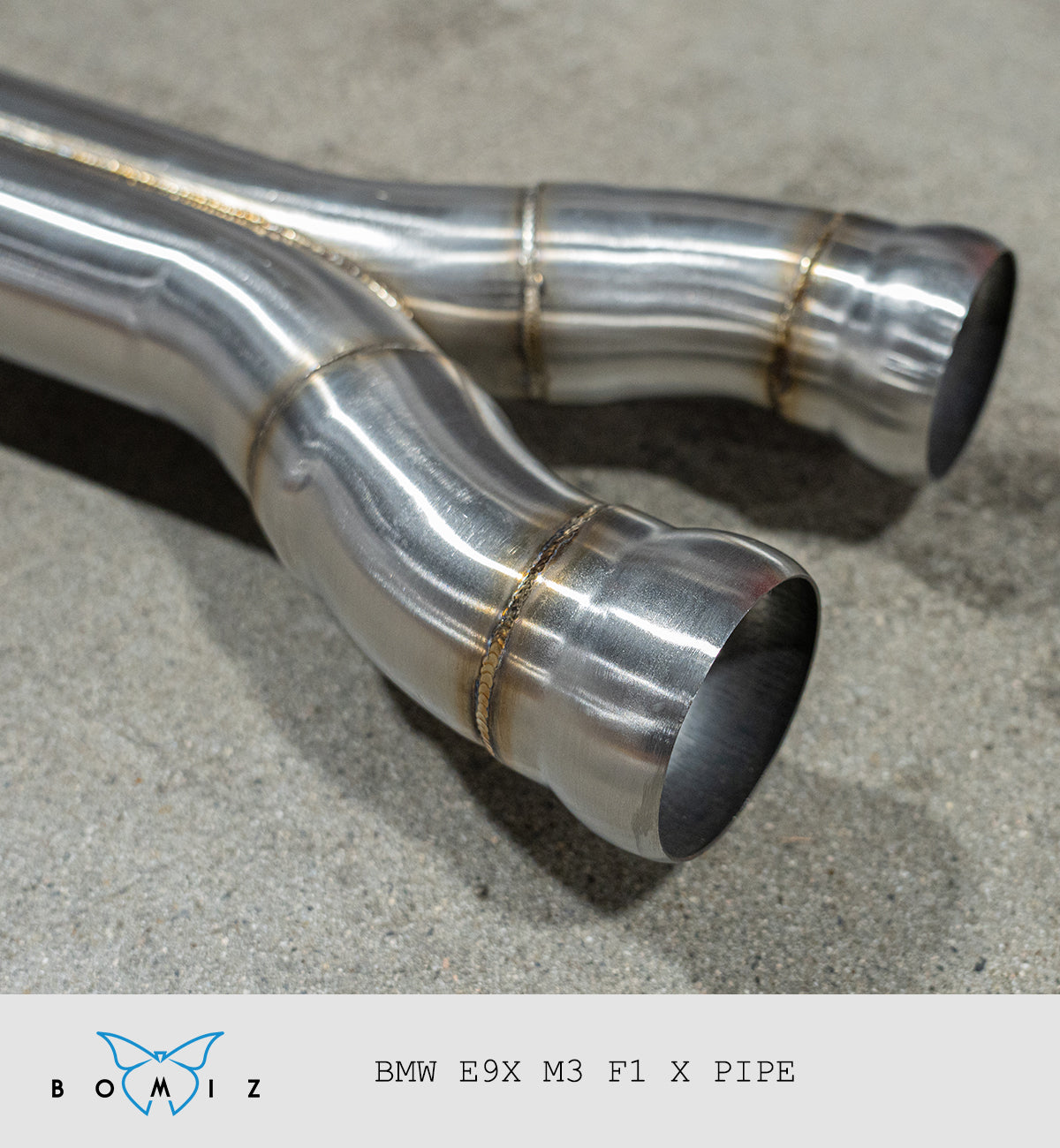 BOMIZ E9X M3 F1 X PIPE - Bomiz