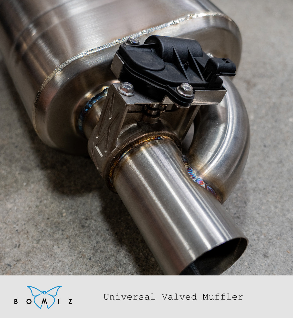 Bomiz Universal Valved Muffler - Bomiz