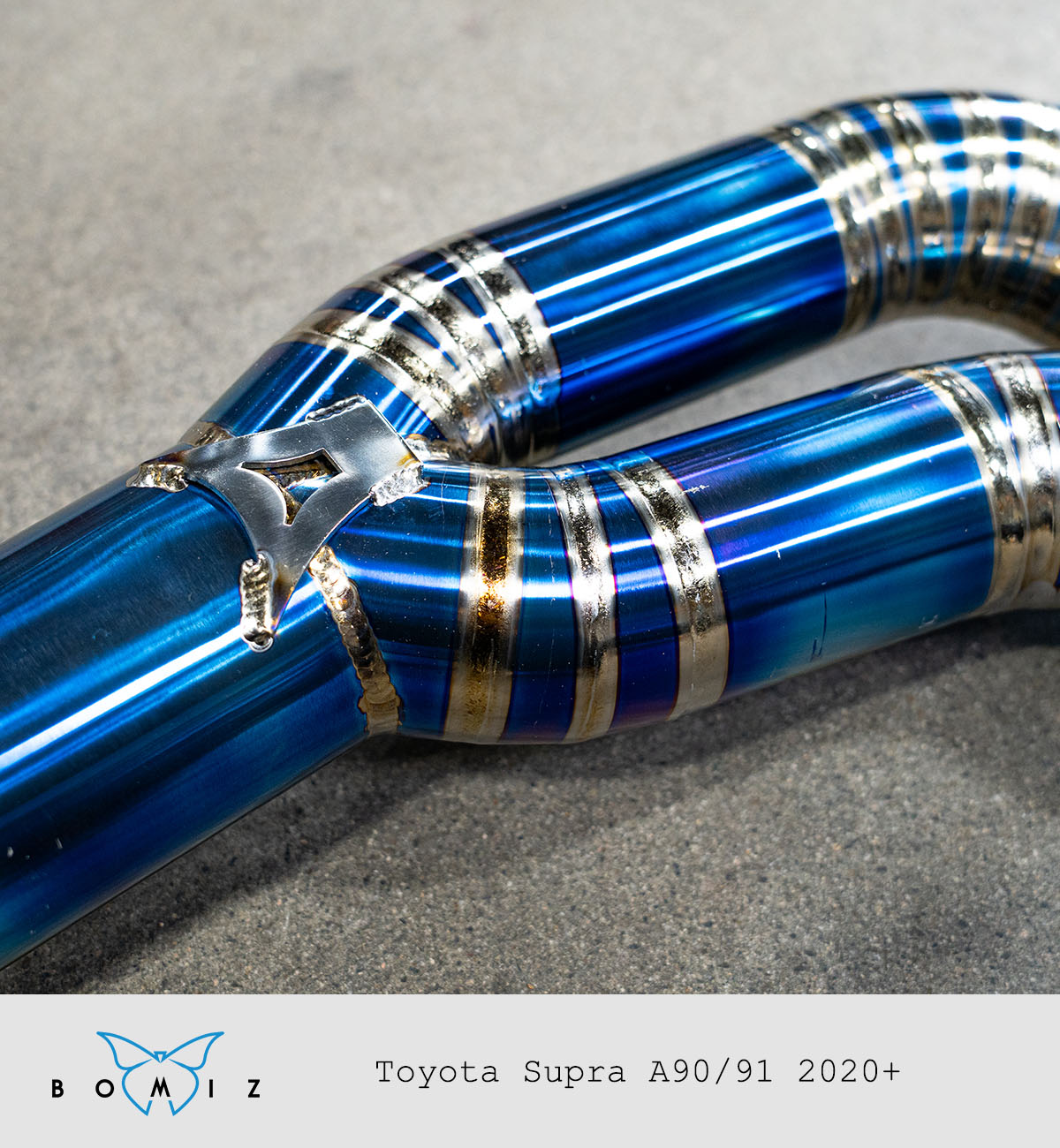 Bomiz Toyota A90 Supra Titanium Valved Exhaust System - Bomiz