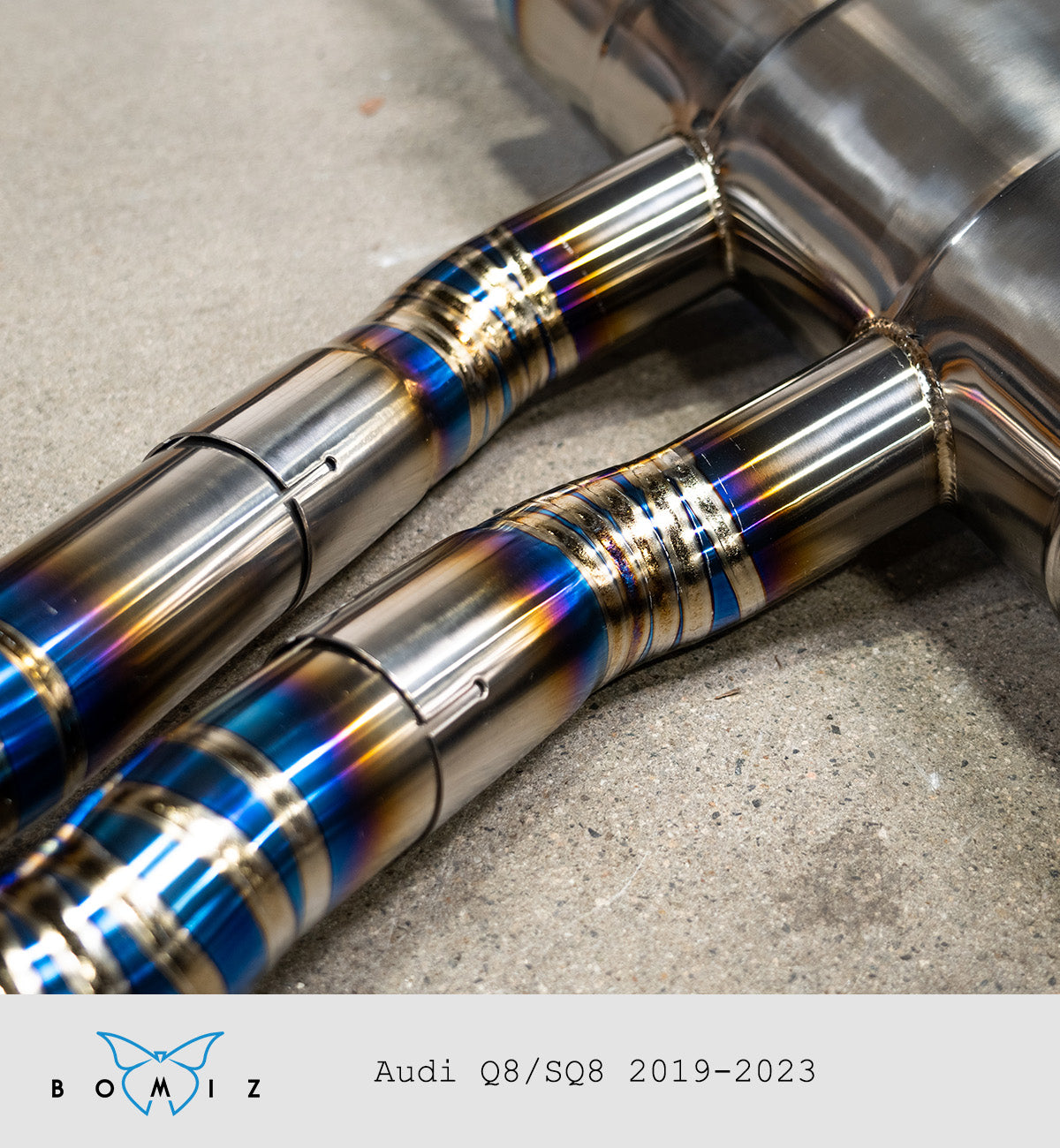 Bomiz Audi Q8/SQ8 Titanium Valved Exhaust System - Bomiz