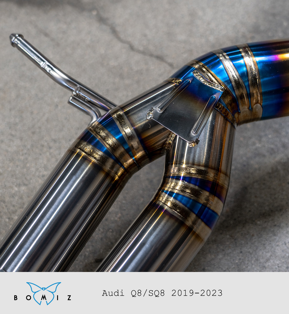 Bomiz Audi Q8/SQ8 Titanium Valved Exhaust System - Bomiz