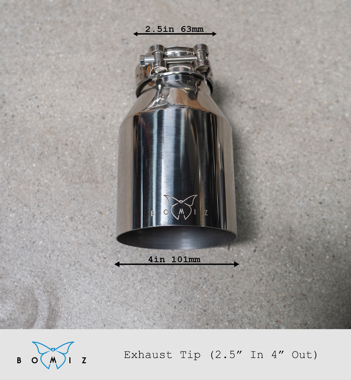 Bomiz Exhaust Tips (Per) - Bomiz