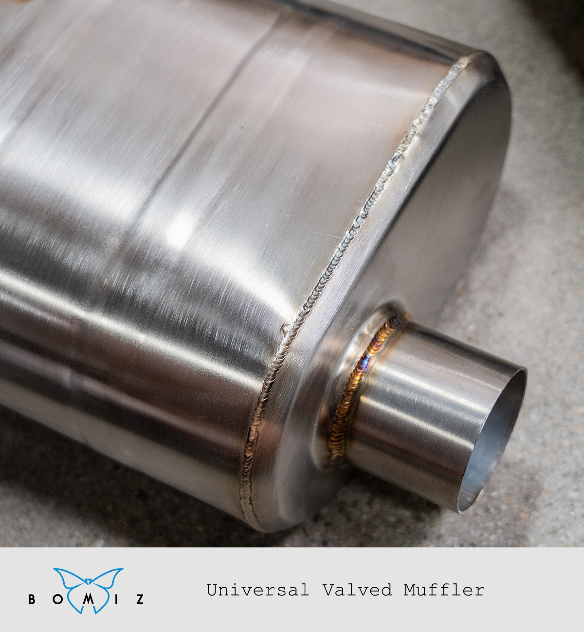 Bomiz Universal Valved Muffler - Bomiz