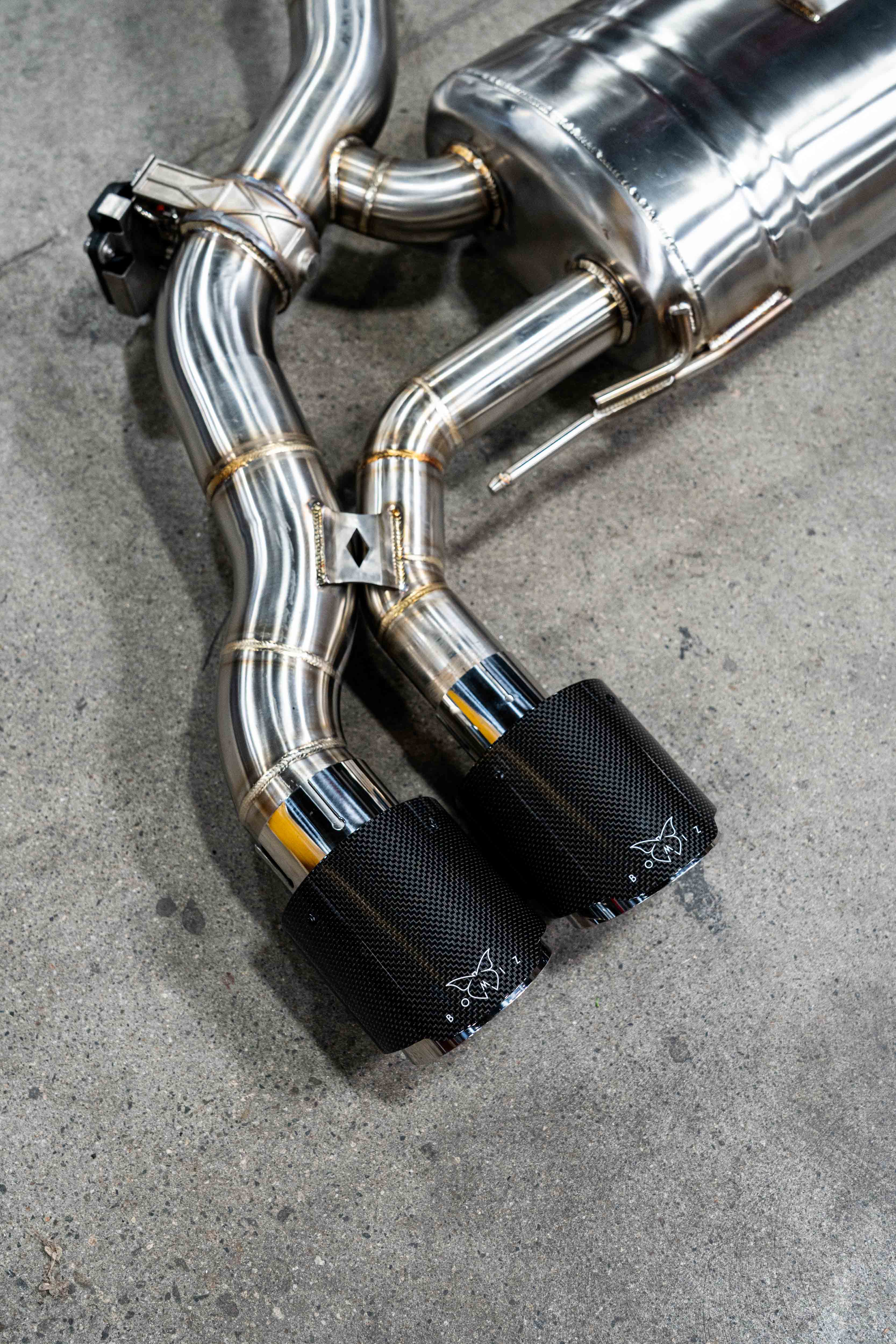 Bomiz BMW F97/F98 X3M X4M Valved Exhaust System