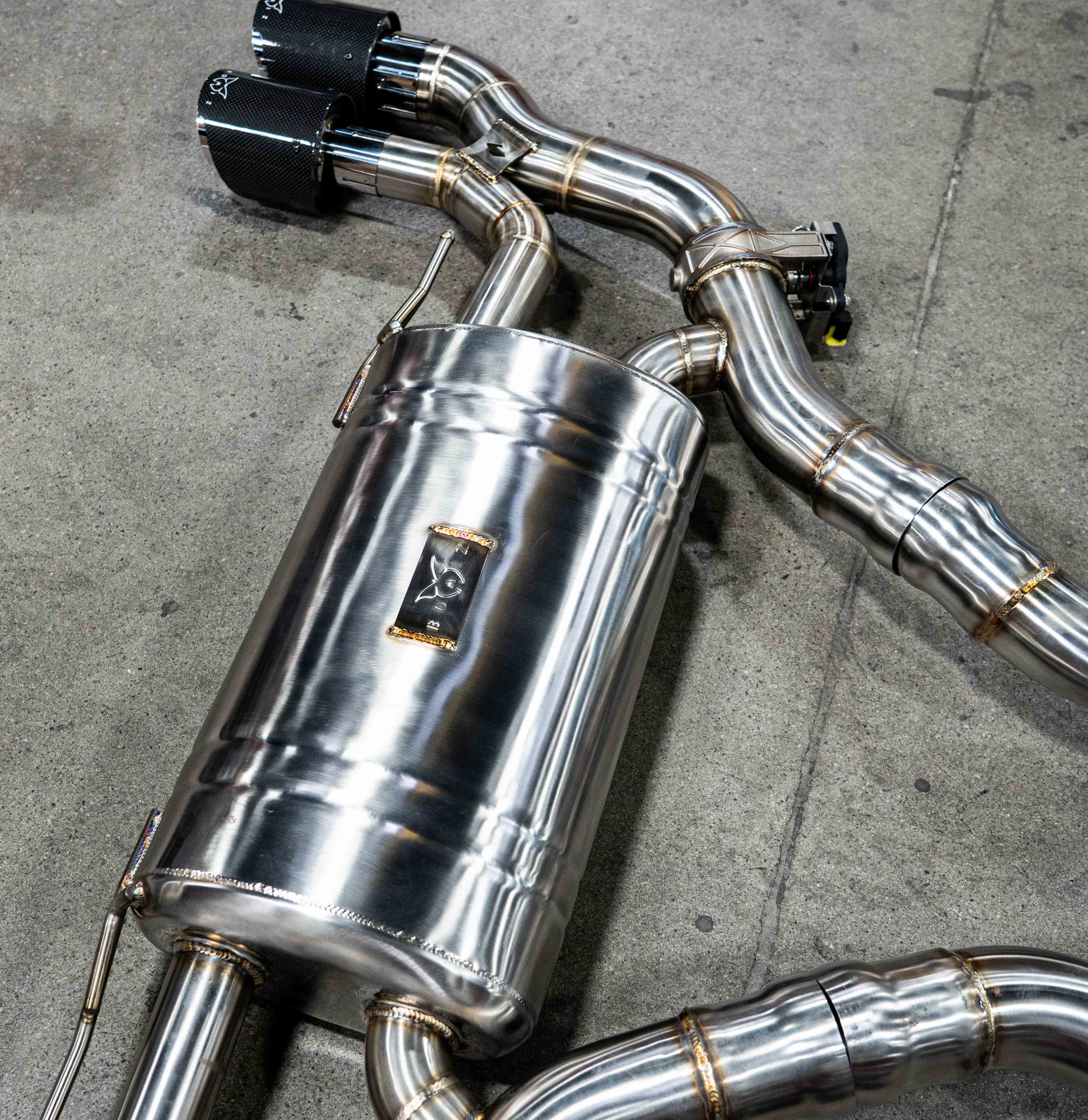 Bomiz BMW F97/F98 X3M X4M Valved Exhaust System