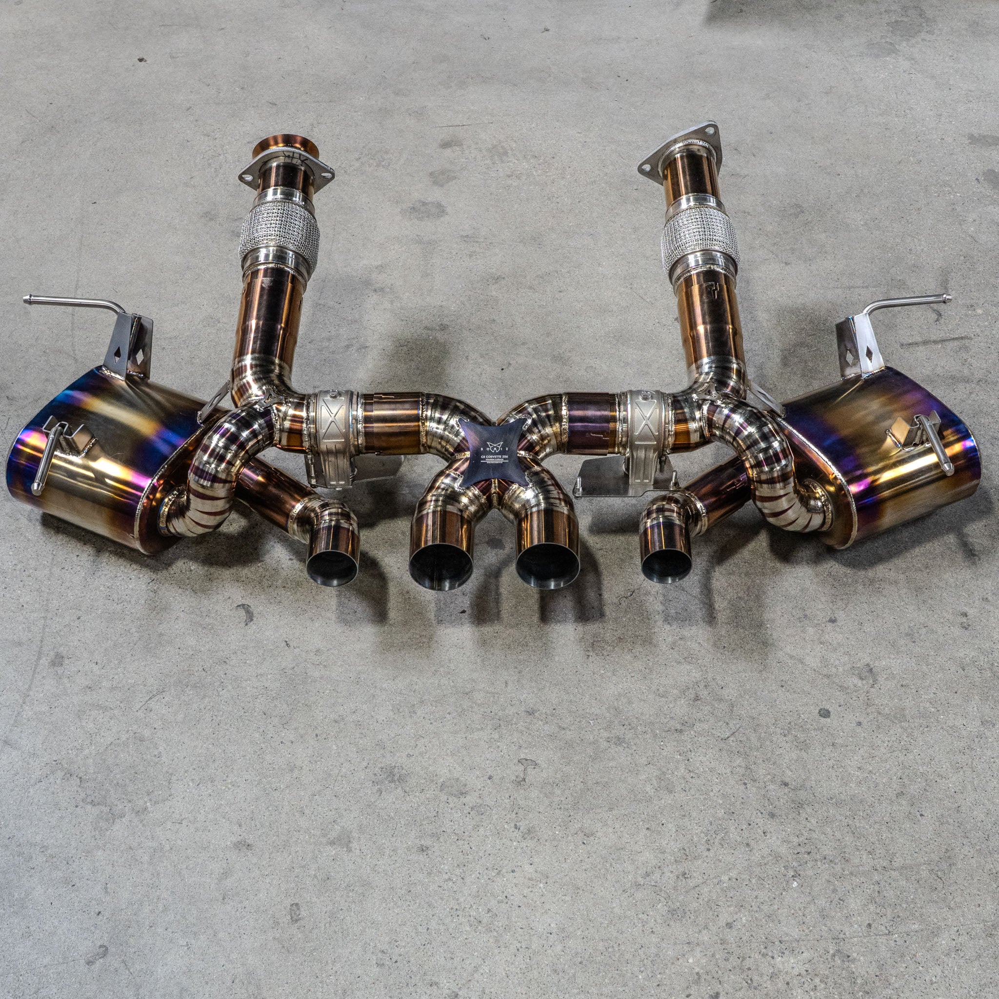Bomiz Chevrolet C8 Z06 Titanium Valved Exhaust