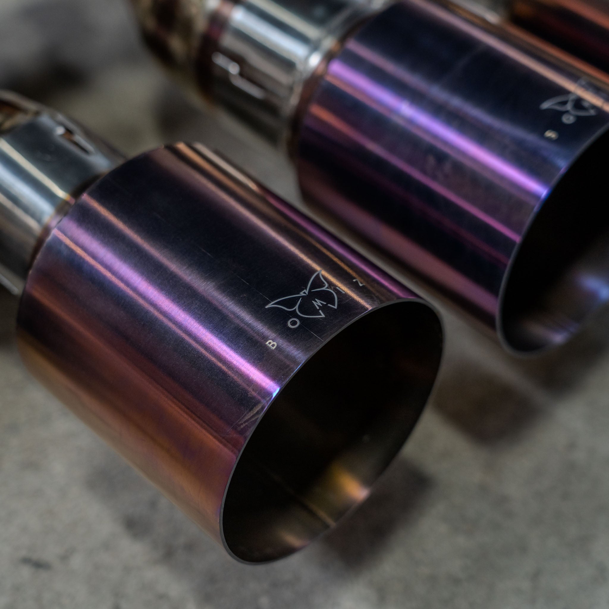 Bomiz Chevrolet C8 Z06 Titanium Valved Exhaust