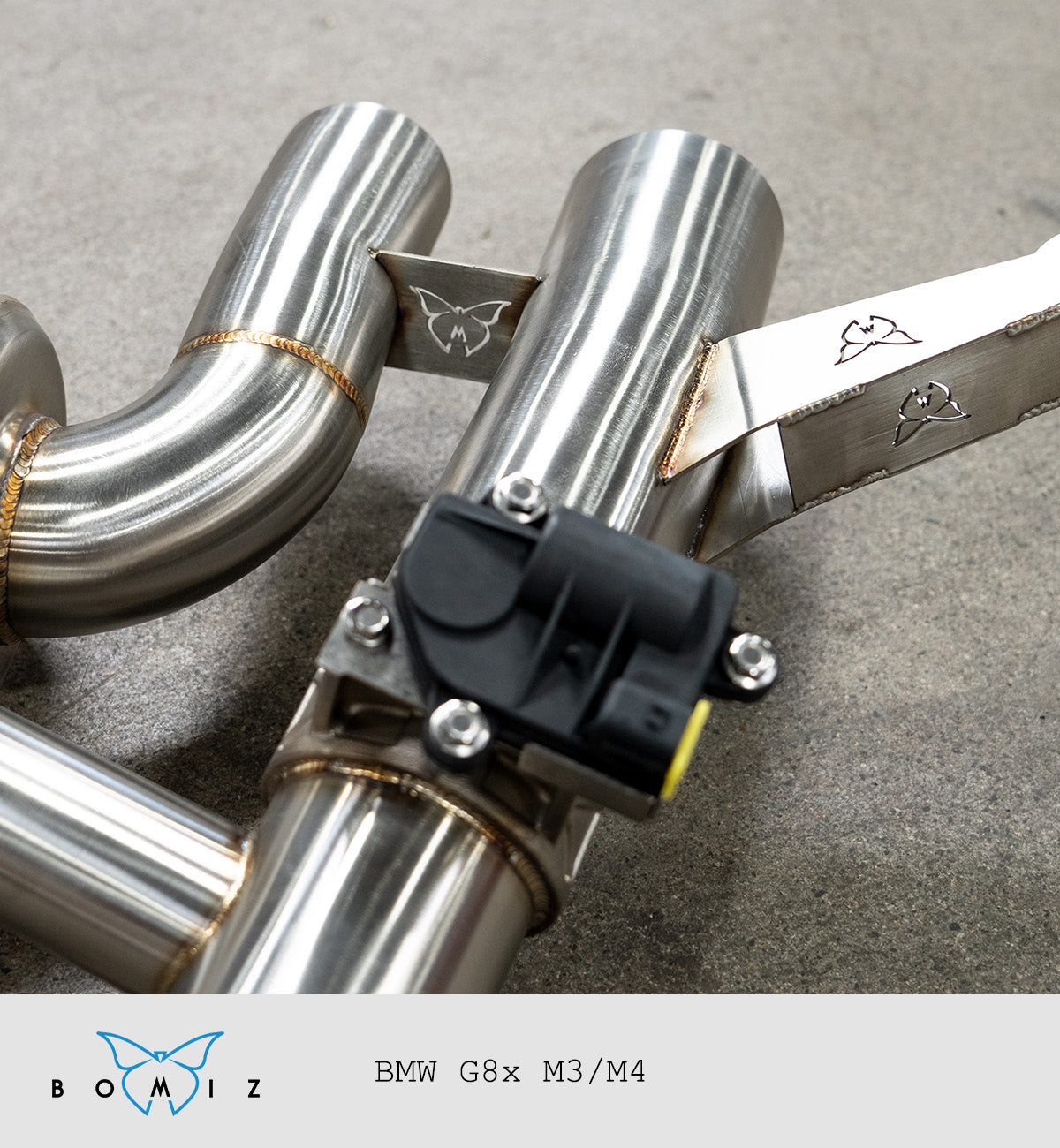 Bomiz G8x M3/M4 Valved Axle-Back Exhaust System - Bomiz
