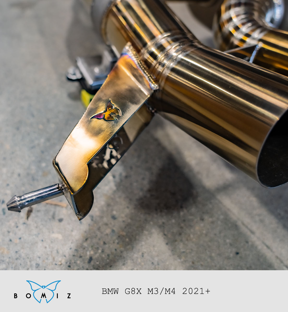 Bomiz G8x M3/M4 Titanium Valved Exhaust System - Bomiz