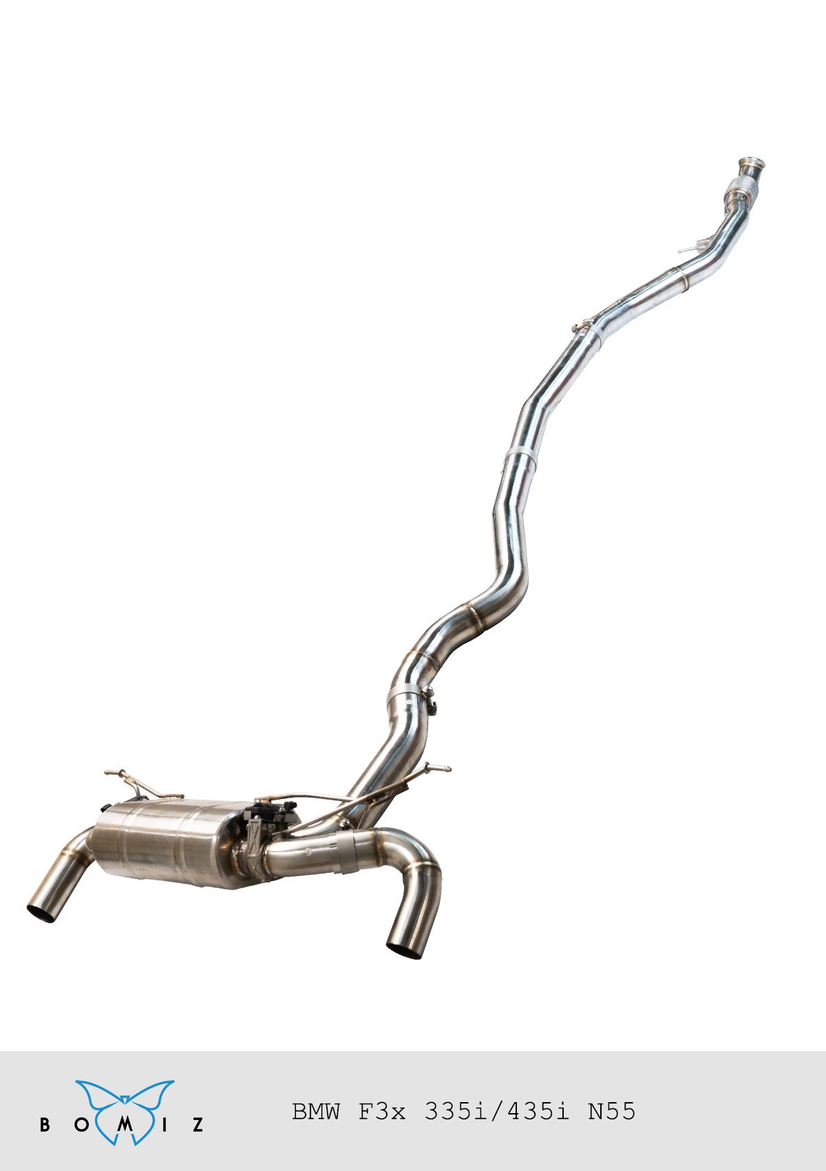 Bomiz BMW F3x 335i/435i Valved Exhaust System - Bomiz