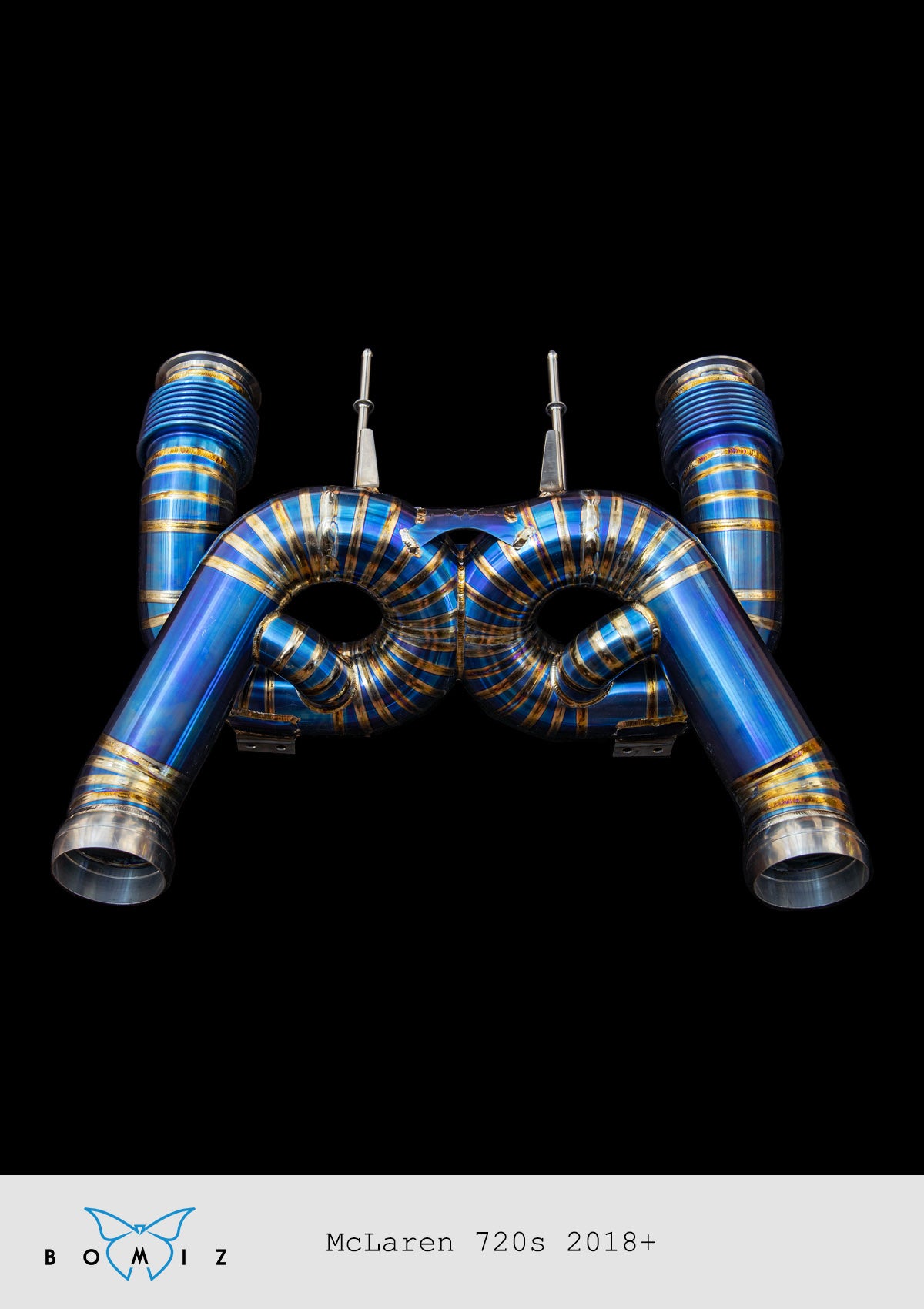 Bomiz McLaren 720S Titanium Exhaust Catback - Bomiz