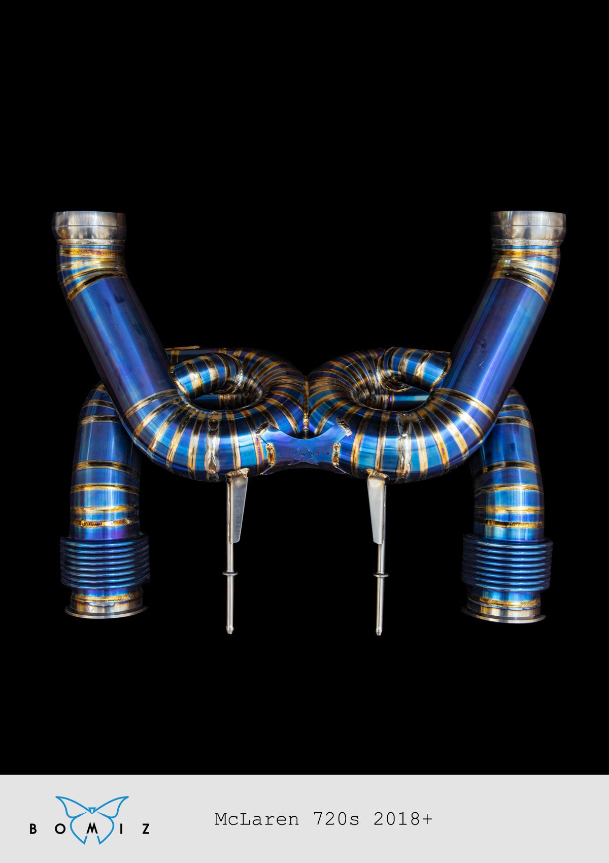 Bomiz McLaren 720S Titanium Exhaust Catback - Bomiz