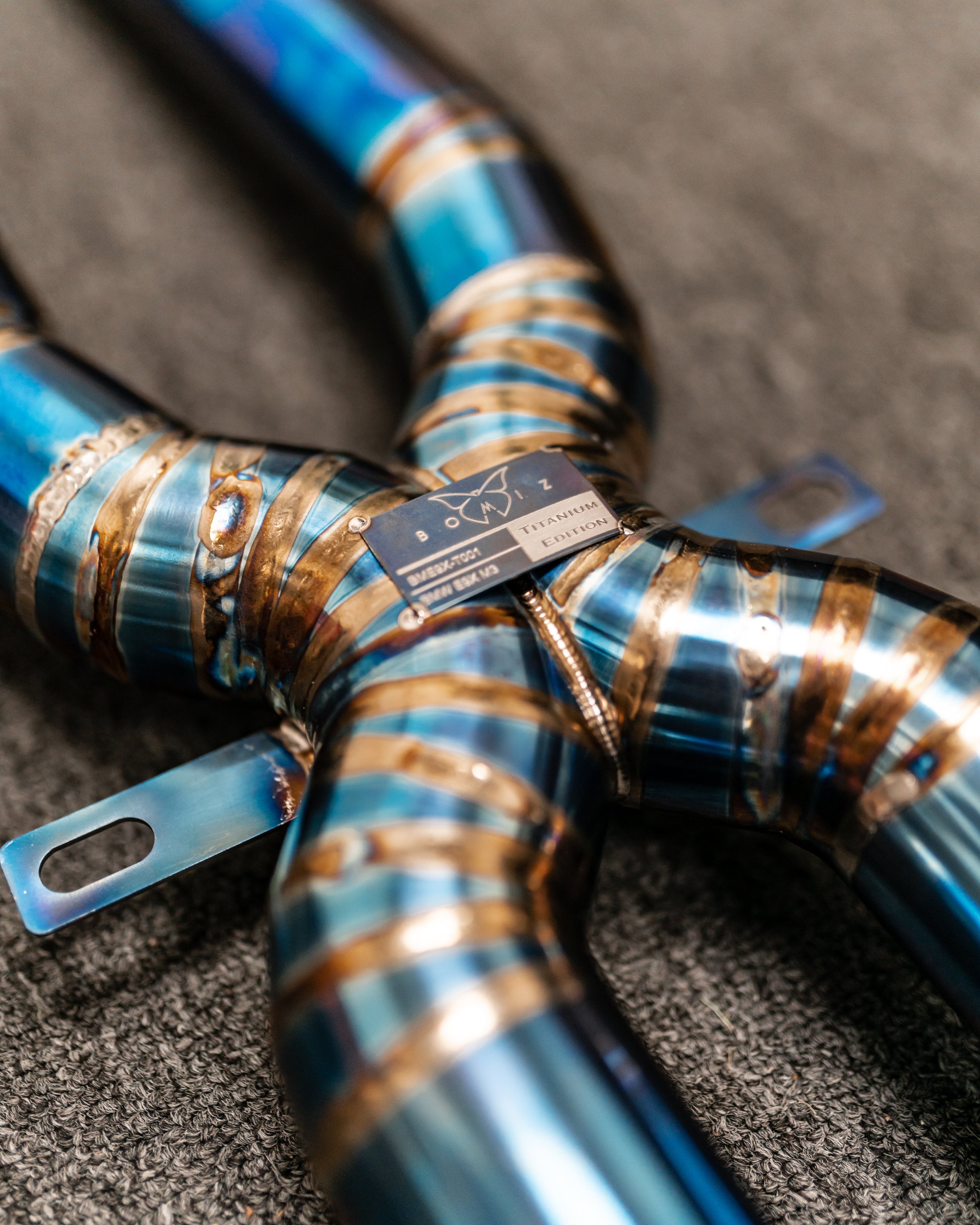 Bomiz Full Titanium Valvetronic Exhaust for BMW E9x M3 - Bomiz