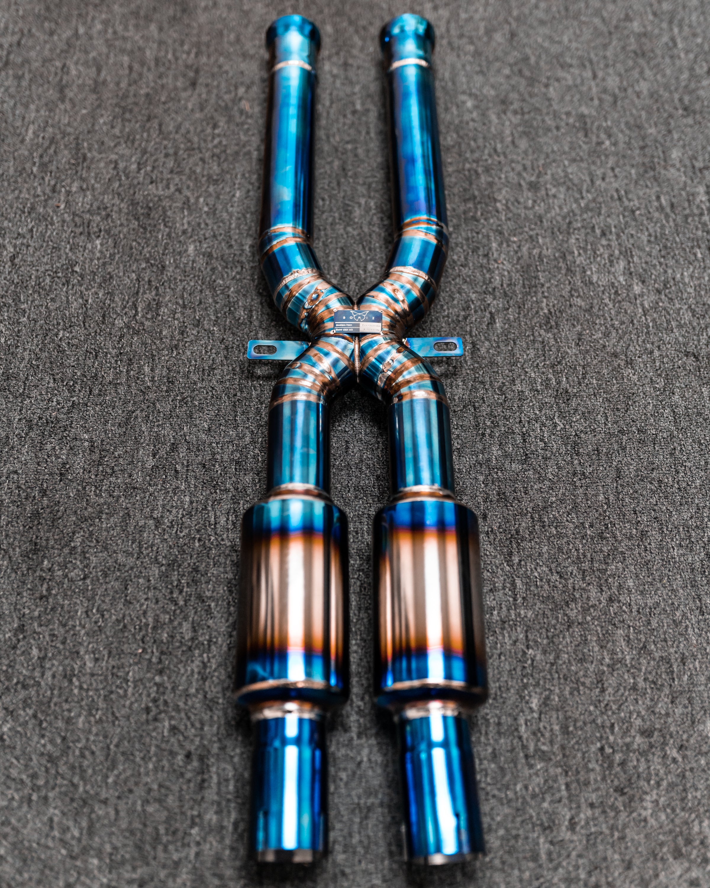 Bomiz Full Titanium Valvetronic Exhaust for BMW E9x M3 - Bomiz