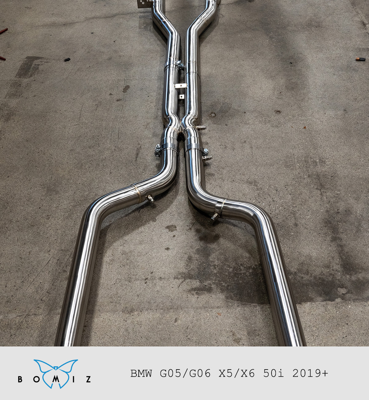 Bomiz BMW G06 X5 50i Valved Exhaust System