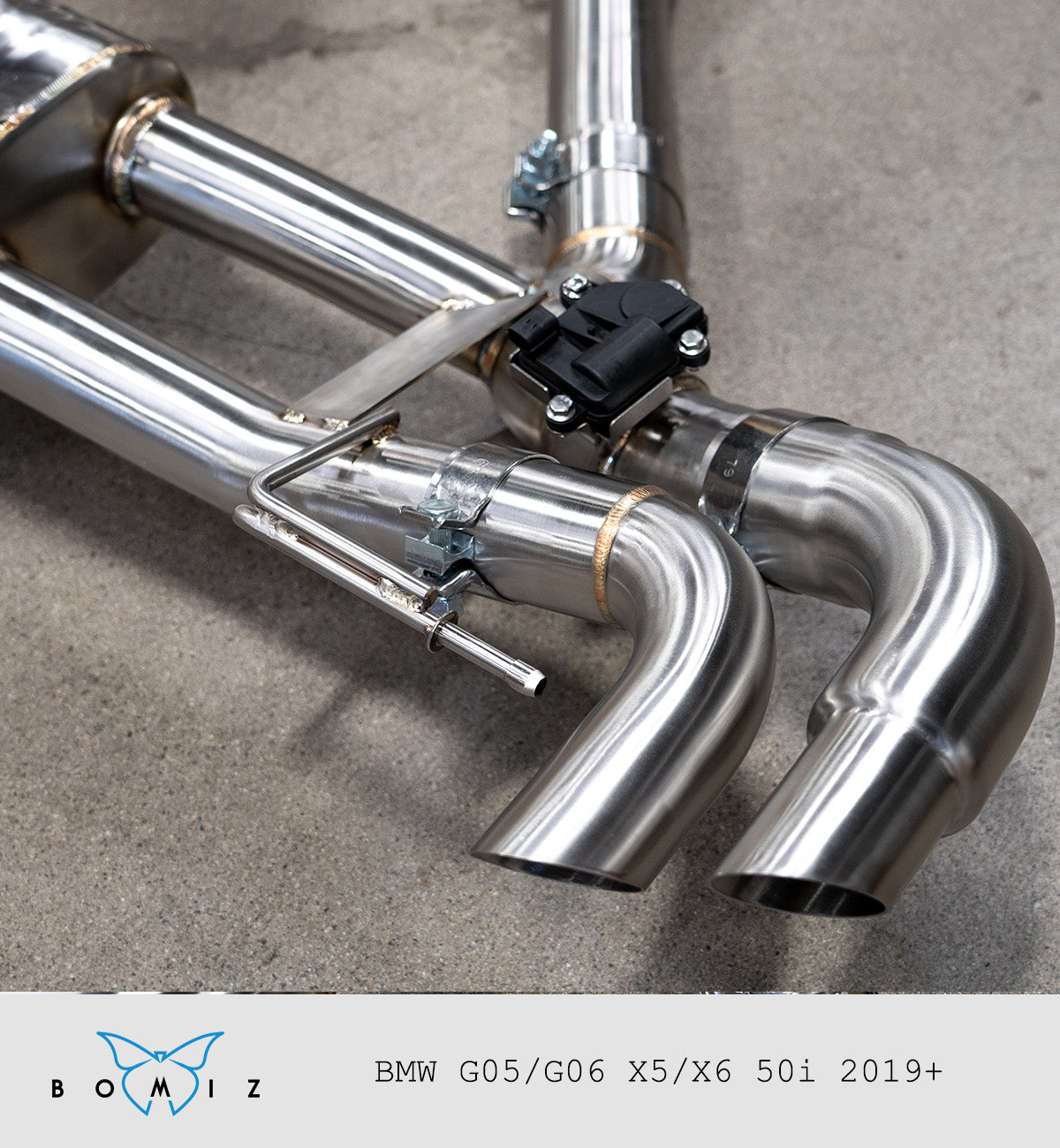 Bomiz BMW G06 X5 50i Valved Exhaust System