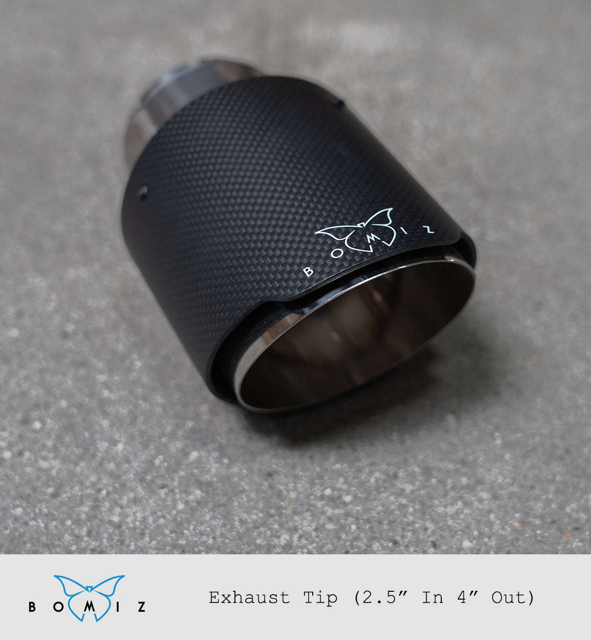 Bomiz Exhaust Tips (Per)