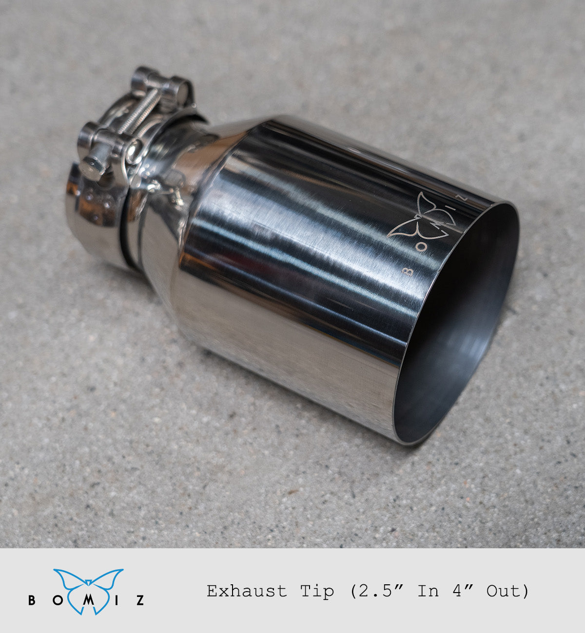 Bomiz Exhaust Tips (Per)