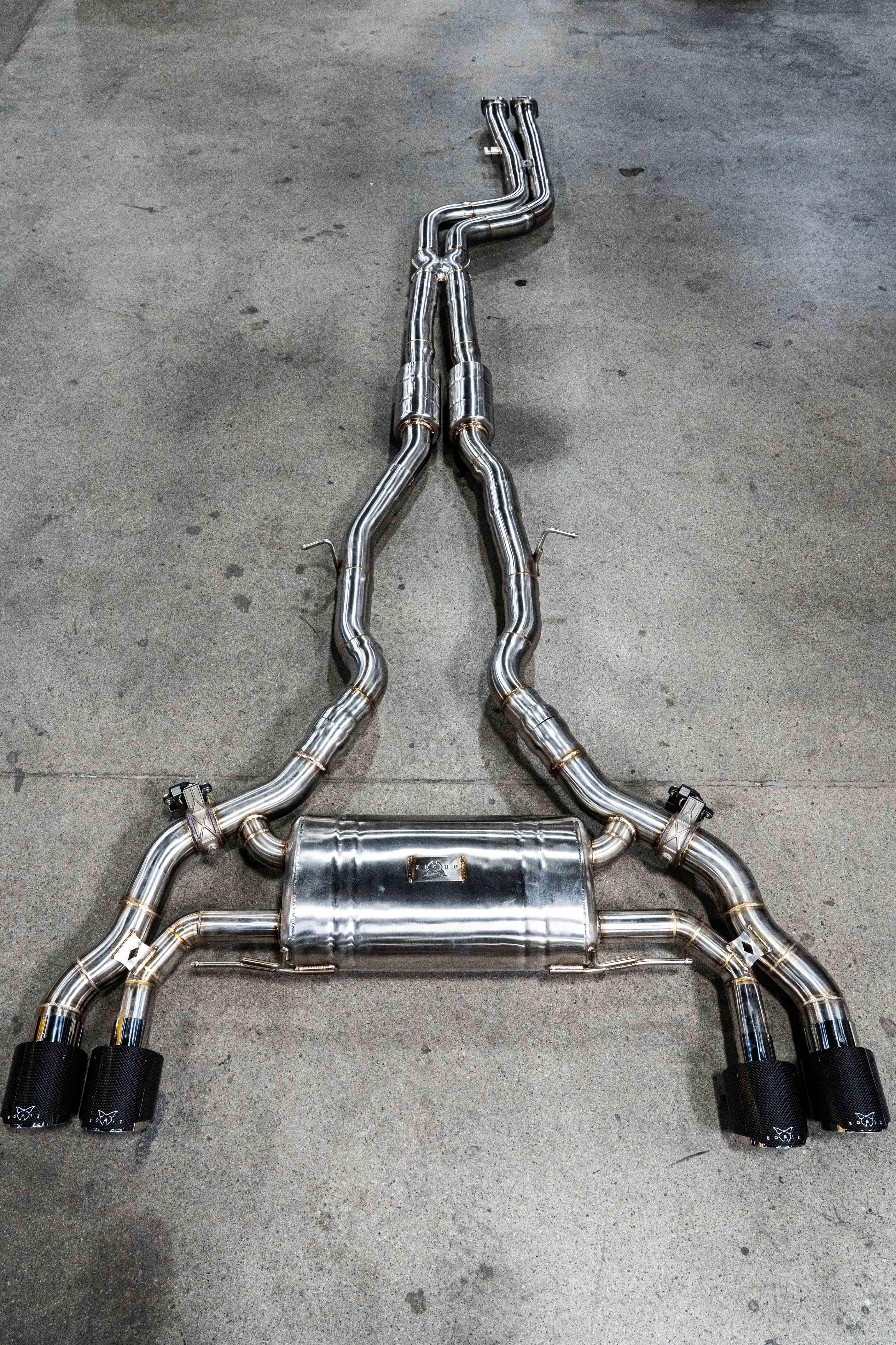 Bomiz BMW F97/F98 X3M X4M Valved Exhaust System