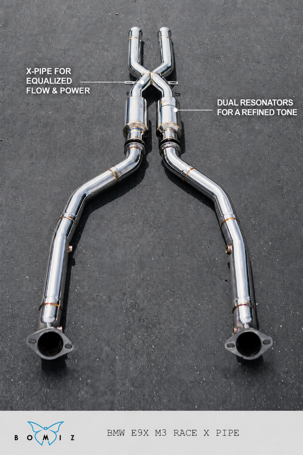 Bomiz E9x M3 X Pipe - Bomiz