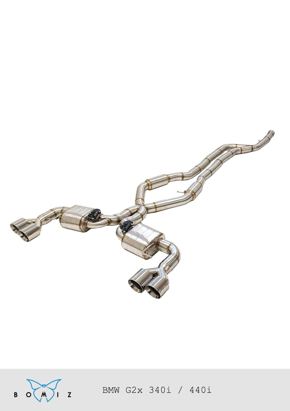 Bomiz BMW G2x M340i / M440i Valved Exhaust System - Bomiz