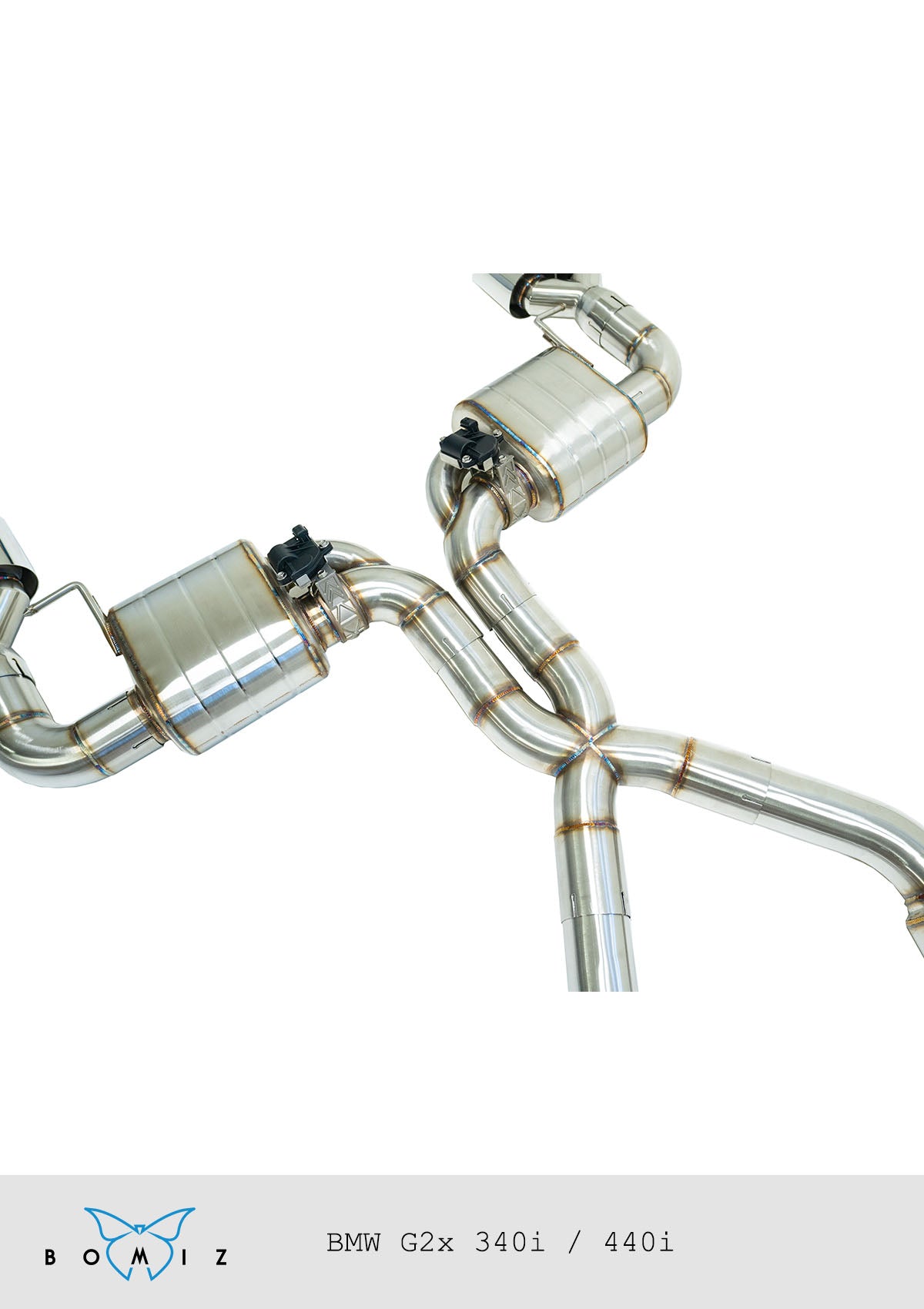 Bomiz BMW G2x M340i / M440i Valved Exhaust System - Bomiz