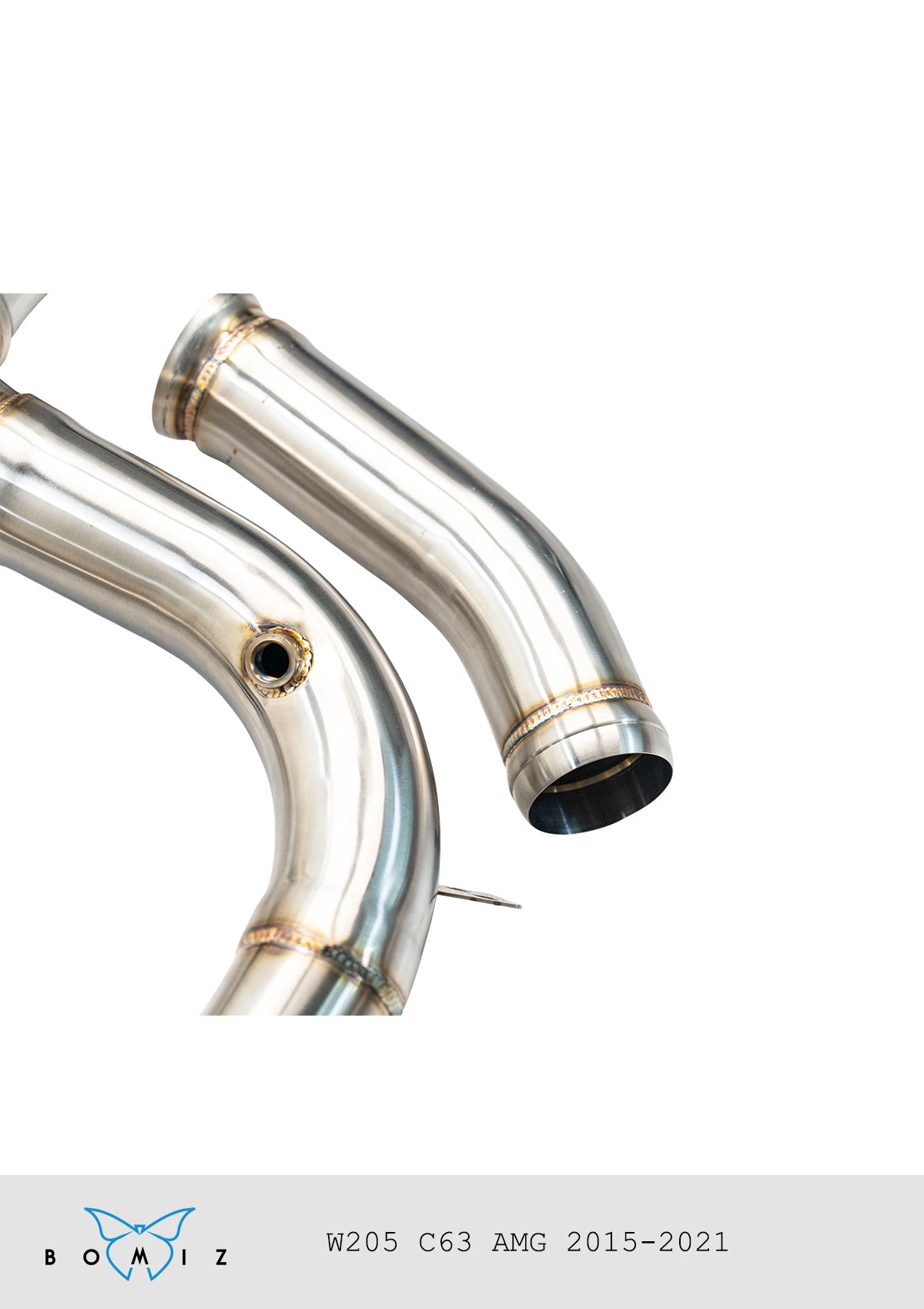 Bomiz Mercedes-Benz AMG C63 W205 Downpipes - Bomiz