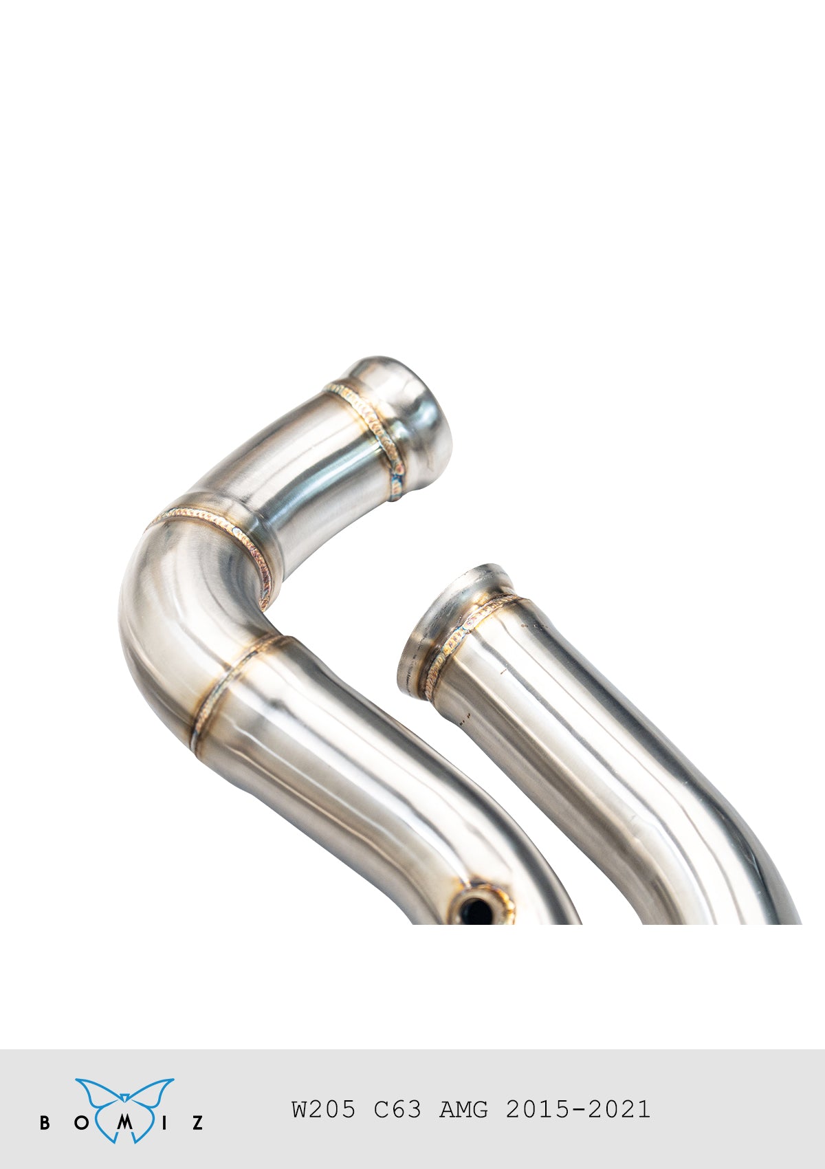 Bomiz Mercedes-Benz AMG C63 W205 Downpipes - Bomiz