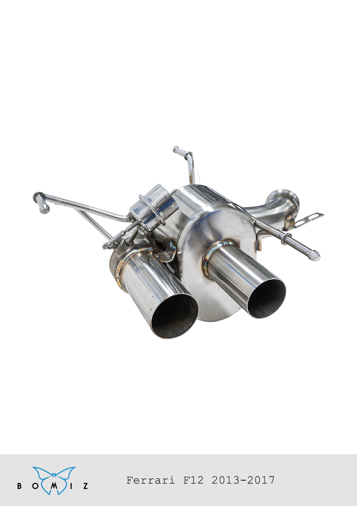 Bomiz Ferrari F12 Full F1 Valved Exhaust - Bomiz