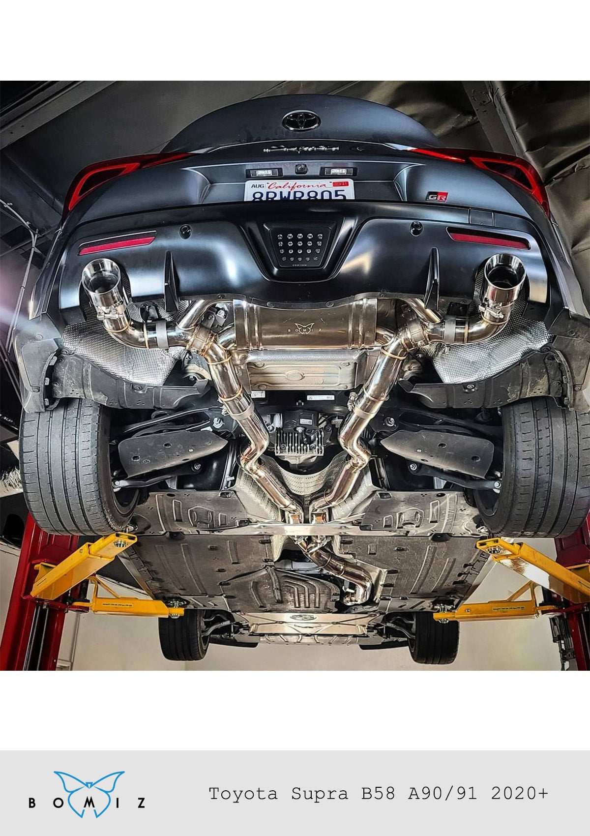 Bomiz Toyota A90 Supra Valved Exhaust System - Bomiz